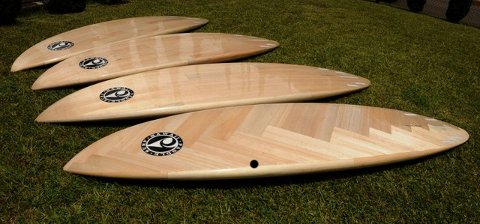 Stand Up Paddle Paddle Surf Hawaii SUP PSH Wood Veener SwellAddiction